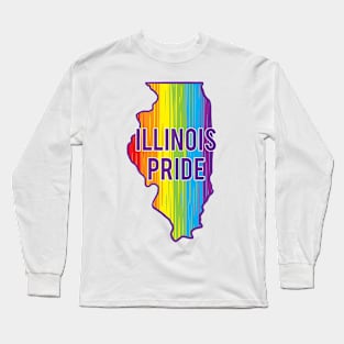 Illinois Pride Long Sleeve T-Shirt